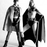 Nico and Andy Warhol as Batman and Robin for Esquire, 1967 (4)