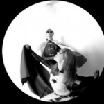 Nico and Andy Warhol as Batman and Robin for Esquire, 1967 (5)