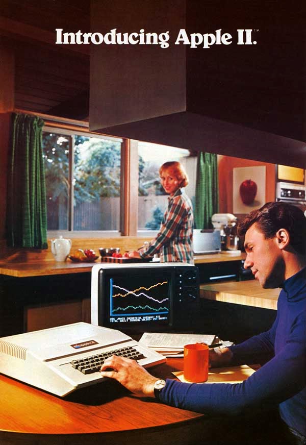 Vintage Apple Ads in the 1970s-80s (2)
