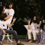 Eric Clapton, Klaus Voormann, John Lennon, Yoko Ono