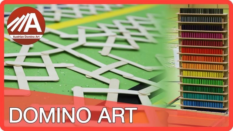 The largest popsicle stick chain reaction in history