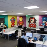 office-wall-post-it-art-superheroes-ben-brucker-21