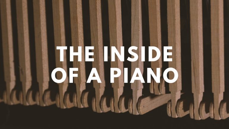 An Amazing Look at the Inside of a Piano