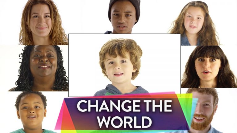 People ages 0-100 answer the question “how would you change the world?”