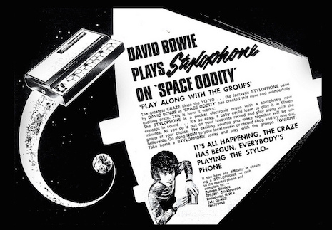 David Bowie ad for the Stylophone