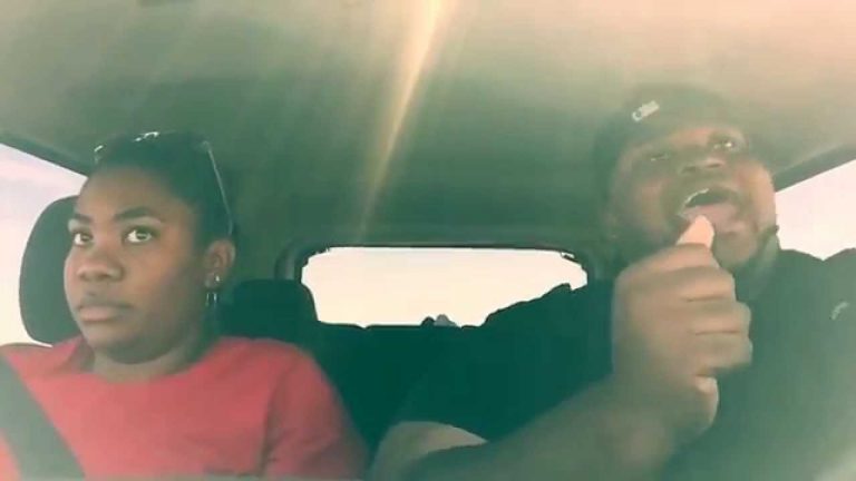 Seven hours of guy lip-synching during a long road trip