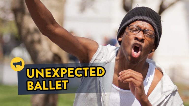 Professional ballet performers go undercover as break dancers in Washington Square Park