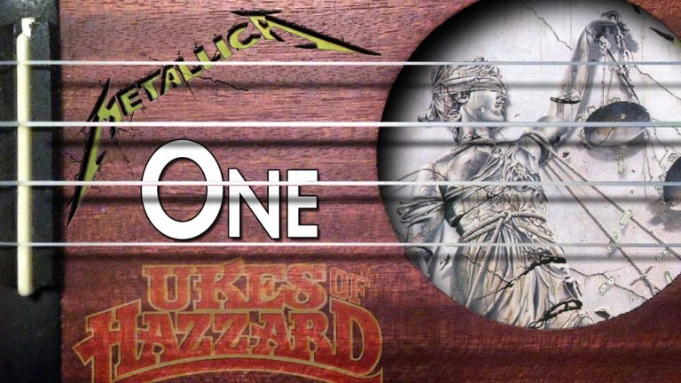 Metallica classic ‘One’ played on the ukulele