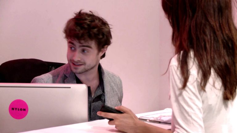 That Time Daniel Radcliffe Was Nylon Magazine’s Receptionist For An Hour