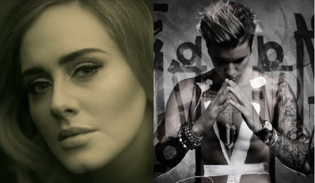 Adele and Justin Bieber Break Records In The UK