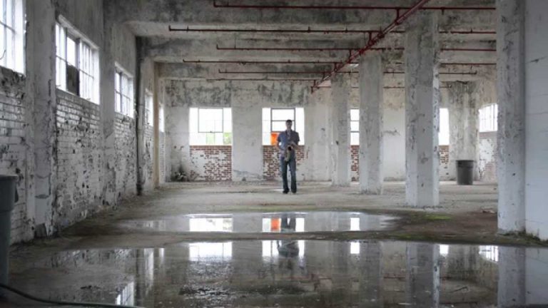 Sax Player Shows You Why Abandoned Warehouses Make Great Sounds