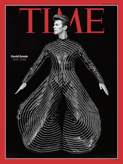 David Bowie on the cover of this week’s TIME.