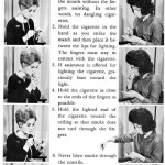 Cigarette Techniques for the ladies, c. 1960s