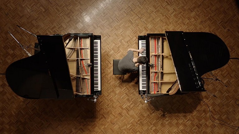 Musician Performs On Piano That Has All Its Keys Tuned To The Same Note