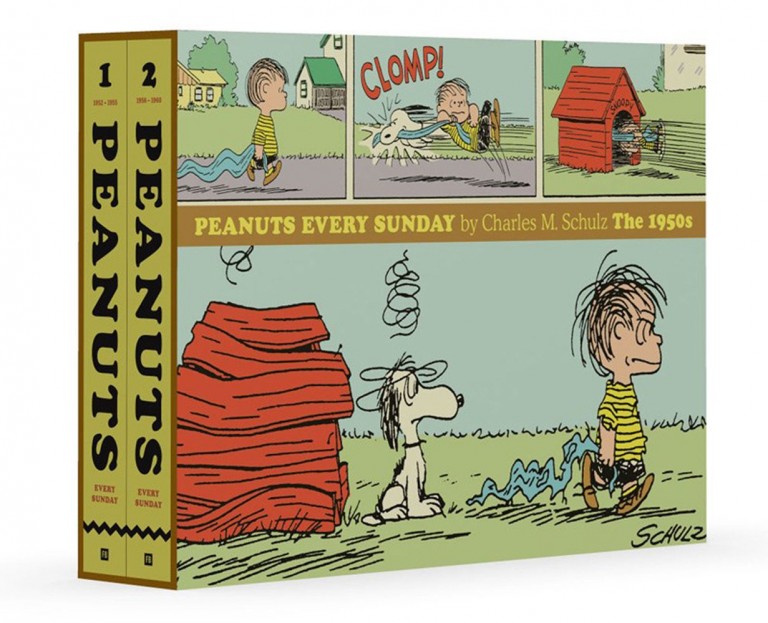 I just ordered this: Peanuts Every Sunday: The 1950s Gift Box Set