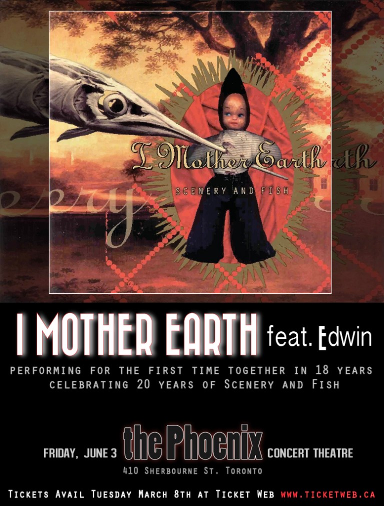 I MOTHER EARTH Welcome EDWIN To The Stage For 20 Years of Scenery and Fish