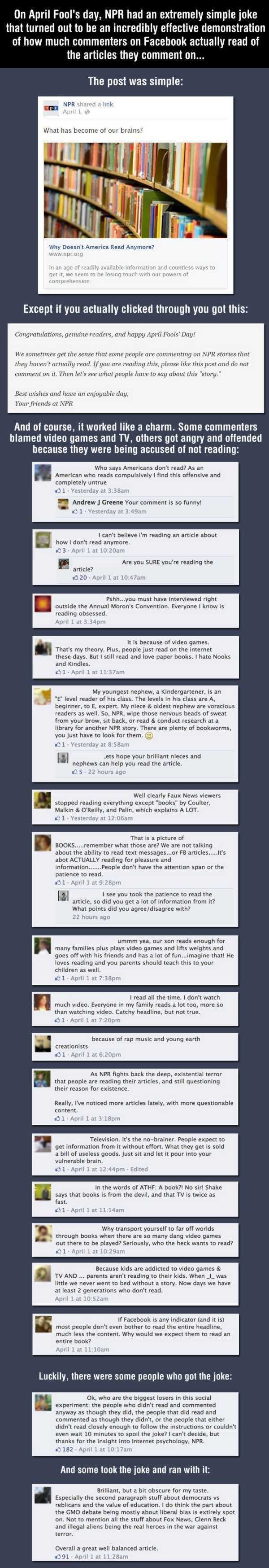 This glorious April Fool’s joke from NPR.