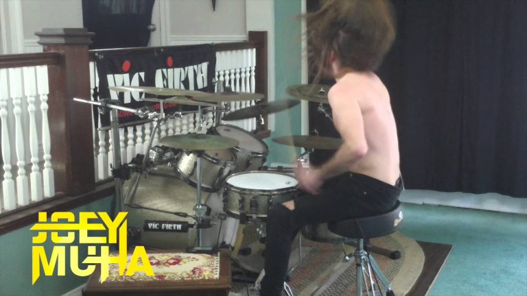 Heavy Metal Drummer Goes Nuts To “I’m A Little Teapot”
