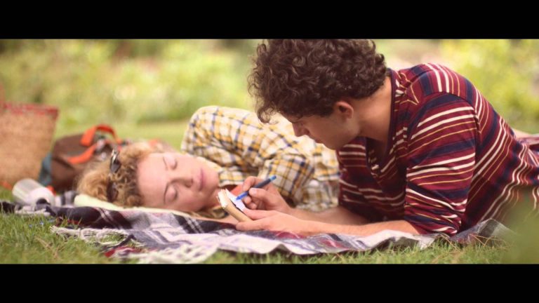 A girl. A guy. And a stick of gum.