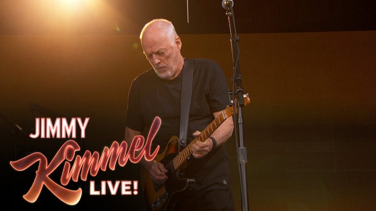 Watch David Gilmour’s first U.S. TV appearance in 10 years