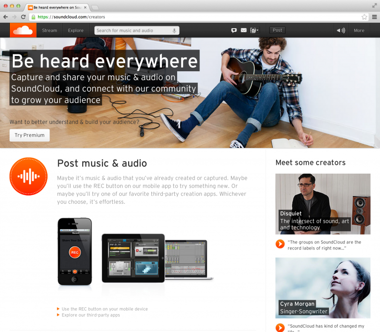 Soundcloud is entering paid music streaming with a staggering 125 million songs