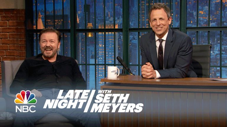 Ricky Gervais Has Some Serious Fun with Local Affiliates