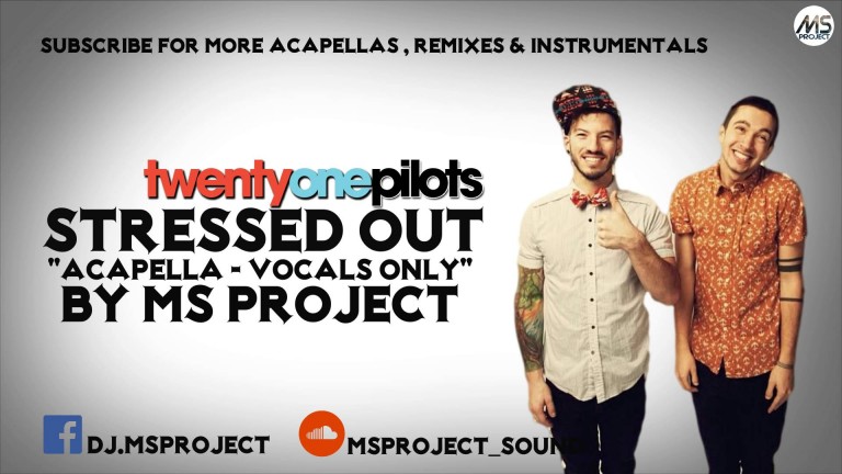 Twenty One Pilots’ Isolated Vocals For “Stressed Out”