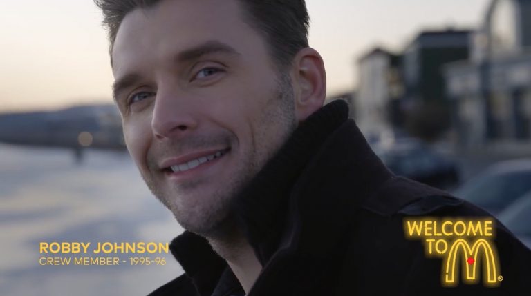McDonald’s Canada Features Former Worker Now Country Singer-Songwriter Robby Johnson In New Ad Campaign