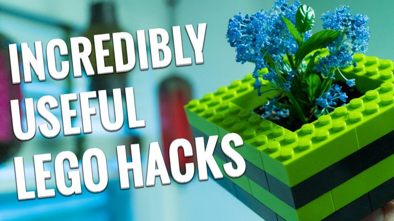 Make A Garden Or Charge Your Phone! 9 Incredibly Useful LEGO Hacks
