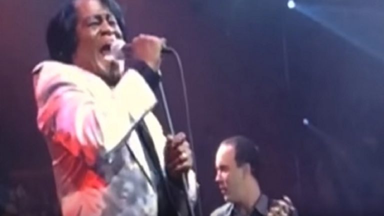 That Time James Brown And Dave Matthews Band Performed “Sex Machine”