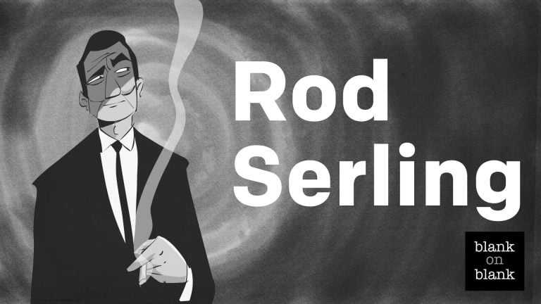 Animated Interview With Rod Serling, Creator Of The Twilight Zone