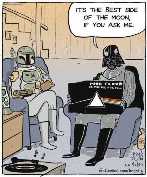 Listen to what Darth Vader says.