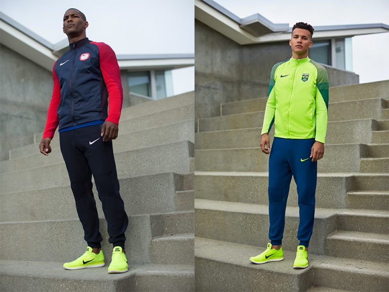 NikeLab Dynamic Reveal American and Brazilian Olympic Jackets