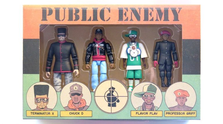 You can now bring the noise home with the Public Enemy Action Figure Set