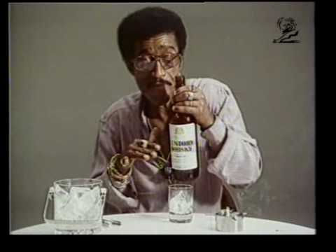 Sammy Davis Jr. really loves Suntory Whisky in this TV commercial from 1974