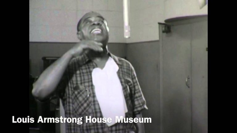 Newly Discovered Footage of Louis Armstrong In The Recording Studio
