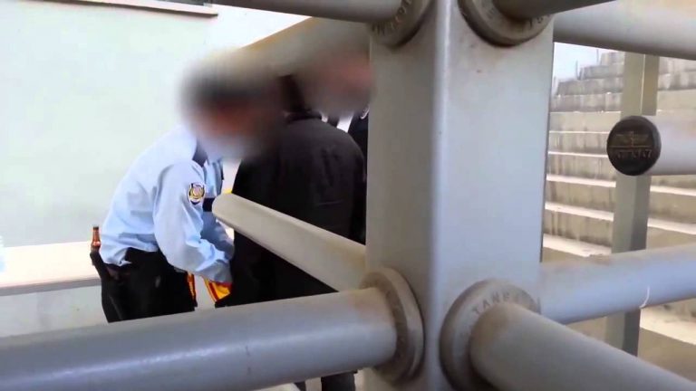 Sneaking in some beer into a Turkish football game