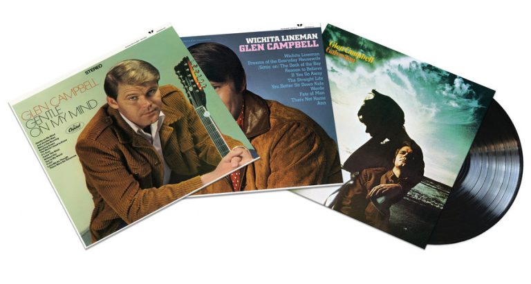 Glen Campbell’s  Albums “Gentle On My Mind,” “Wichita Lineman” And “Galveston” To Be Reissued On Vinyl