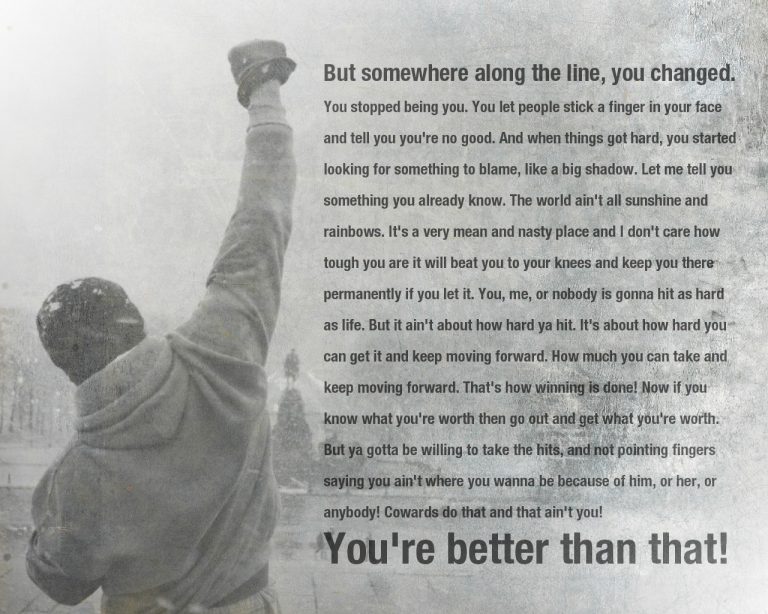 Rocky Balboa Is All Of Us