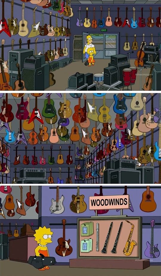 The Simpsons Got It Right When It Comes To Music Stores
