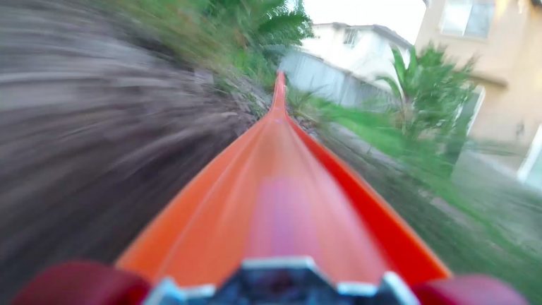 POV of a Hot Wheels Car on a Long Road Trip
