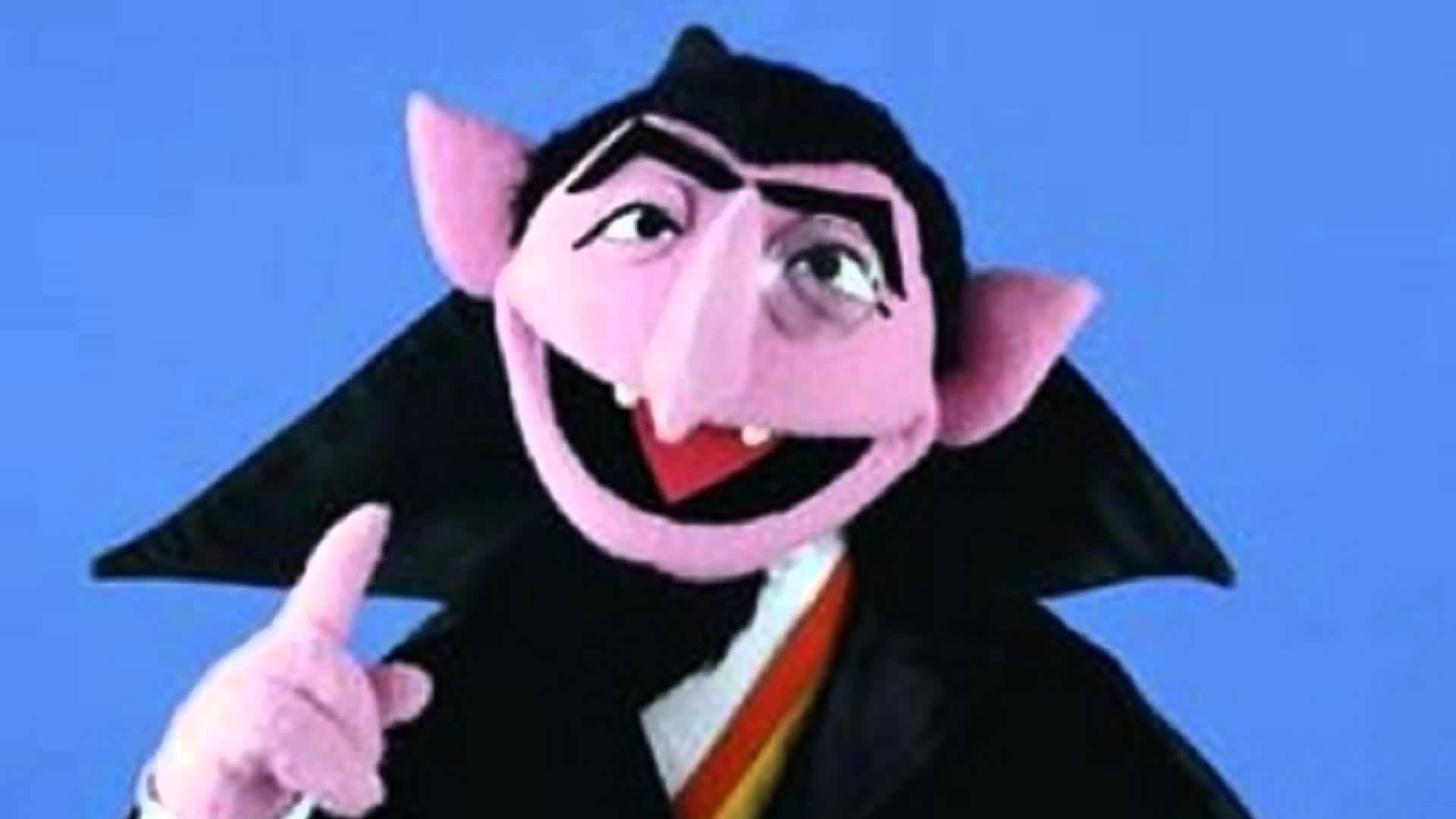 Sesame Street The Count Von Count Counts Pi To 10000 Places That