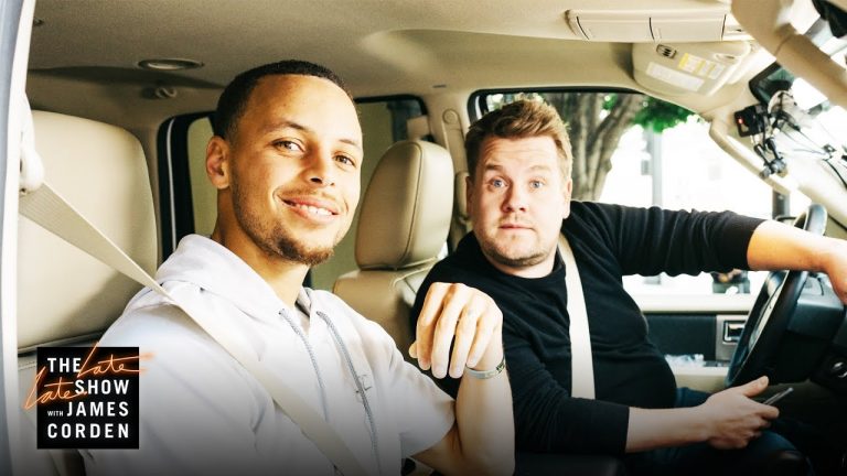 Stephen Curry Has a New Life Coach – James Corden!