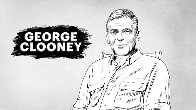 George Clooney Shares Hilarious Story About His Uncle Chick In This Animated Interview From 2011