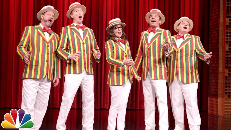 Tina Fey Sings Bruno Mars’ ‘That’s What I Like’ With Jimmy Fallon and His Barbershop Quartet