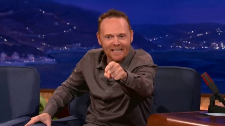 Bill Burr doesn’t like stupid questions. Or small chairs.