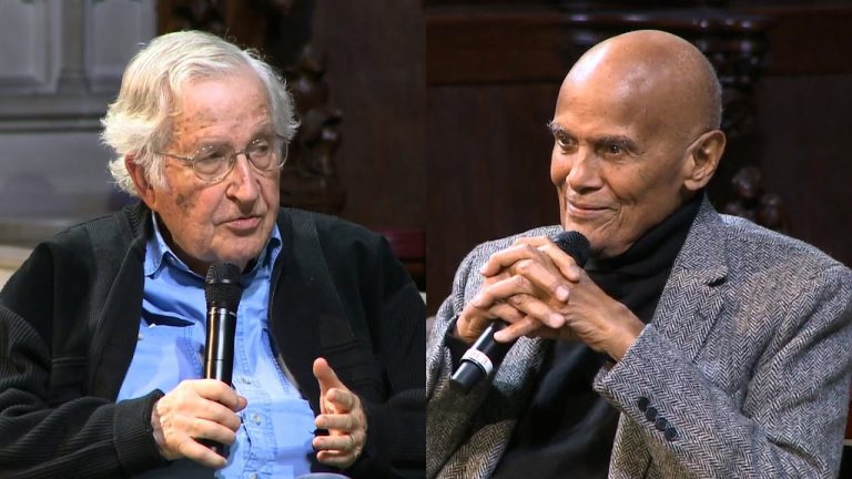 Video: Noam Chomsky and Harry Belafonte In Conversation For The Very First Time