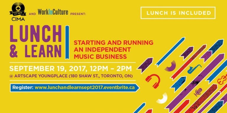 Lunch & Learn 01: Starting & Running an Independent Music Business