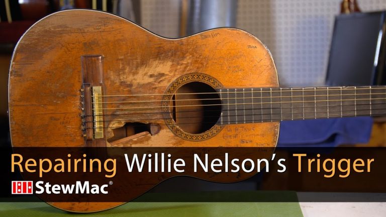Here’s How You Repair Willie Nelson’s Guitar “Trigger”
