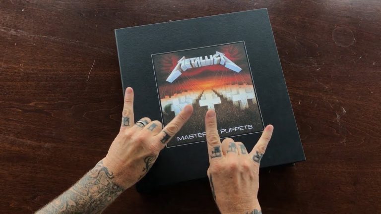 Watch Metallica Unbox Their Own “Master of Puppets” Deluxe Box Set